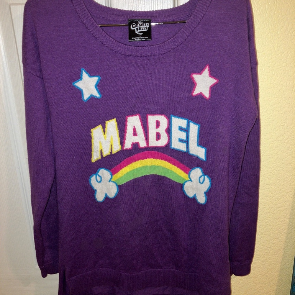 Disney Gravity Falls Purple Sweater